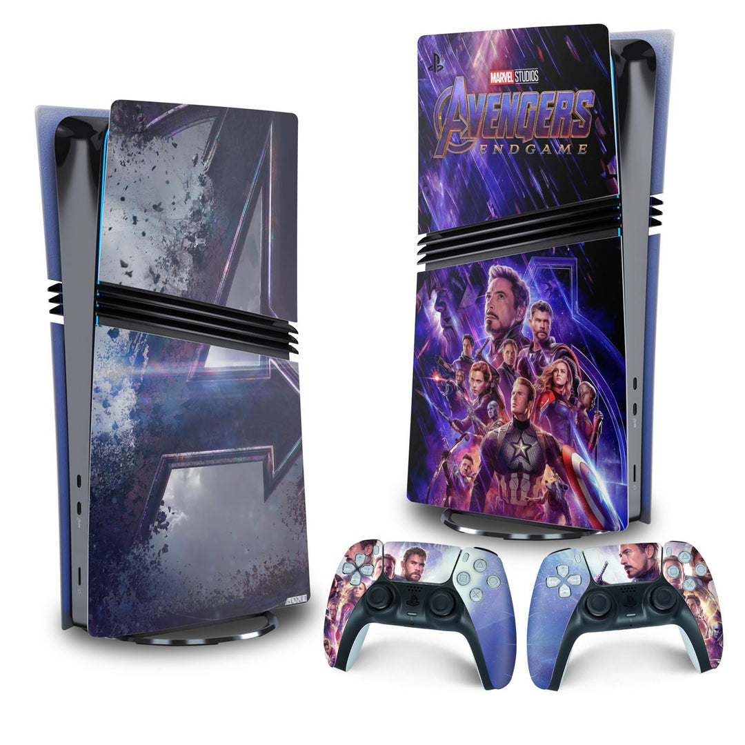 Skin Anti-Rage PS5 Pro Vertical - Vingadores Ultimato Endgame - Pop Arte Skins - foto 4