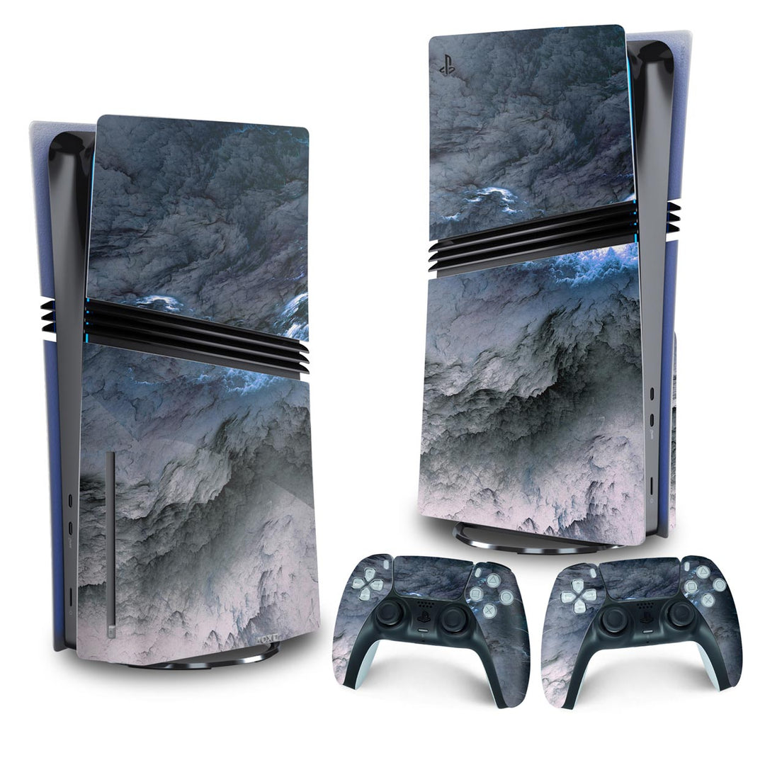 Skin Anti-Rage PS5 Pro Vertical - Abstrato #91 - Pop Arte Skins