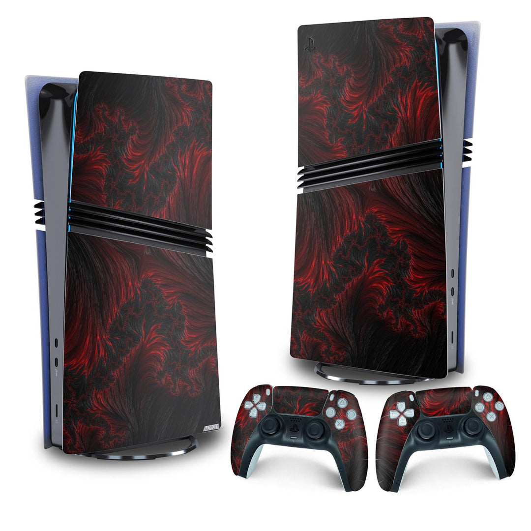 Skin Anti-Rage PS5 Pro Vertical - Abstrato #96 - Pop Arte Skins - foto 4