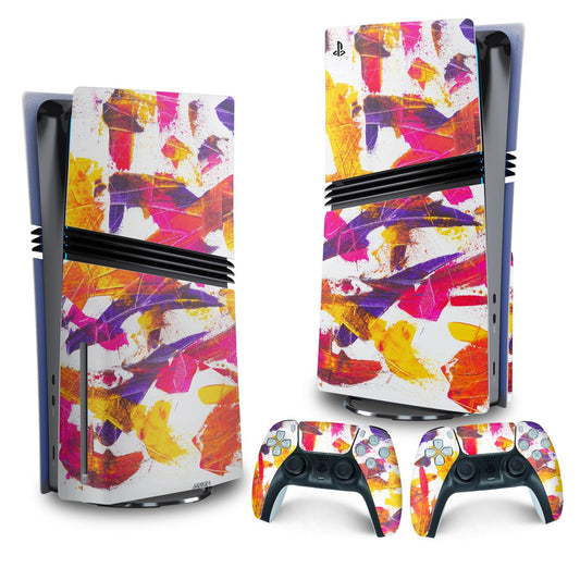 Skin Anti-Rage PS5 Pro Vertical - Abstrato #103