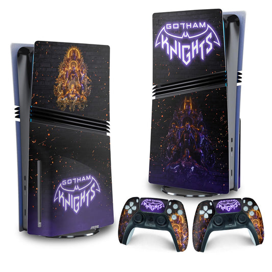 Skin Anti-Rage PS5 Pro Vertical - Gotham Knights