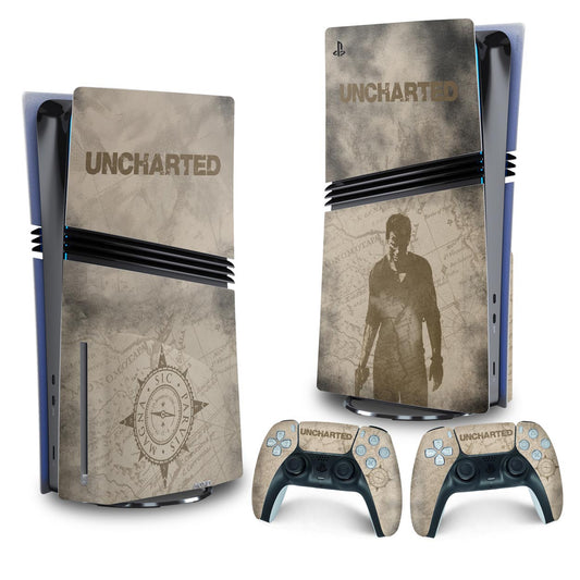 Skin Anti-Rage PS5 Pro Vertical - Uncharted