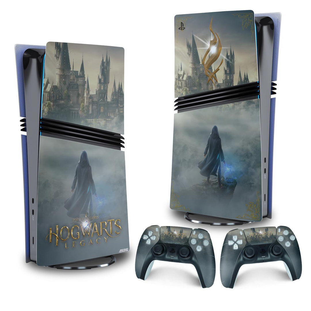 Skin Anti-Rage PS5 Pro Vertical - Hogwarts Legacy - Pop Arte Skins - foto 4