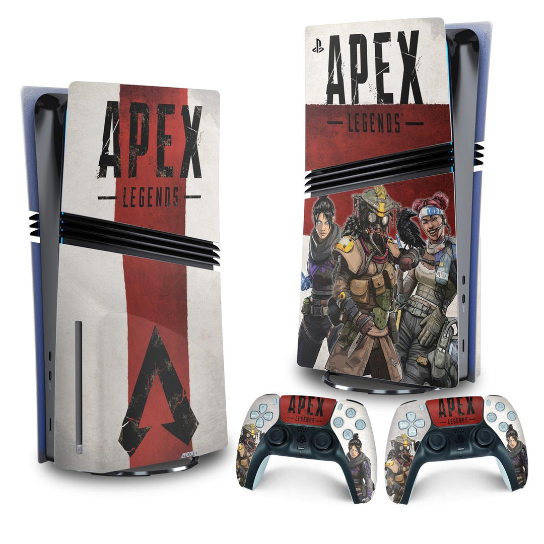 Skin Anti-Rage PS5 Pro Vertical - Apex Legends - Pop Arte Skins