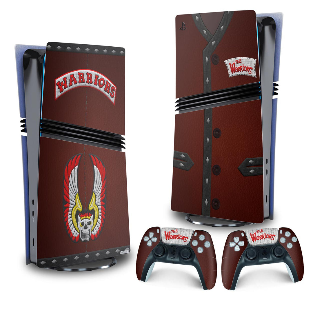 Skin Anti-Rage PS5 Pro Vertical - The Warriors - Pop Arte Skins - foto 4