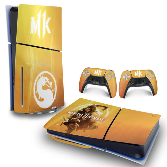 Skin Anti-Rage PS5 Slim Horizontal - Mortal Kombat 11