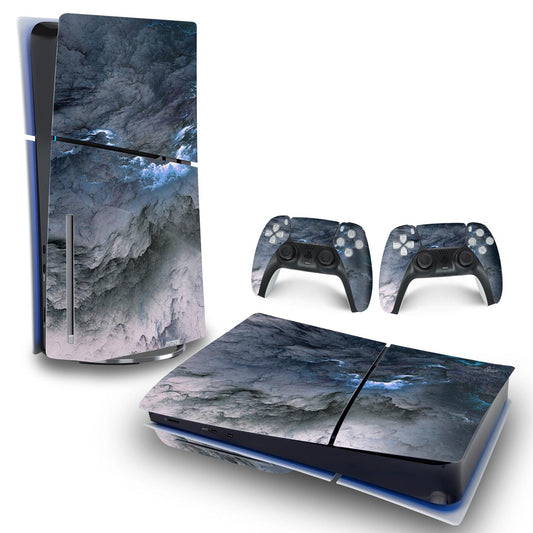 Skin Anti-Rage PS5 Slim Horizontal - Abstrato #91