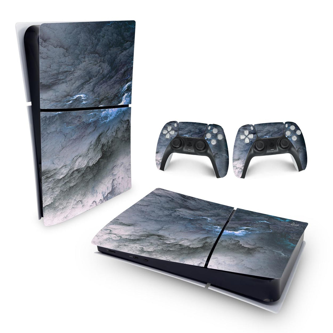 Skin Anti-Rage PS5 Slim Horizontal - Abstrato #91 - Pop Arte Skins - foto 4