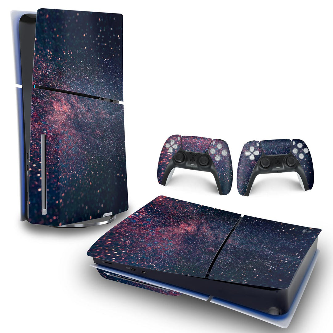 Skin Anti-Rage PS5 Slim Horizontal - Abstrato #97 - Pop Arte Skins
