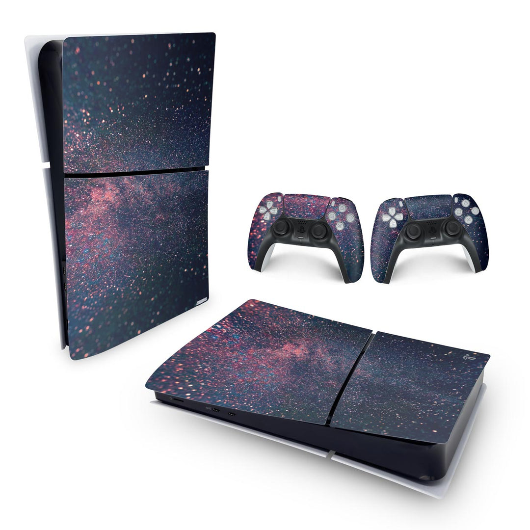 Skin Anti-Rage PS5 Slim Horizontal - Abstrato #97 - Pop Arte Skins - foto 4
