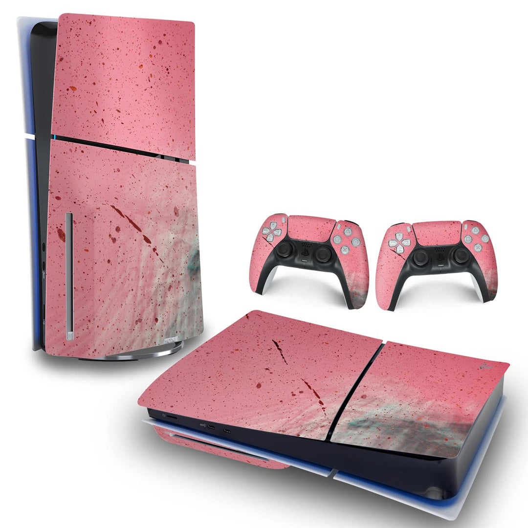 Skin Anti-Rage PS5 Slim Horizontal - Abstrato #99 - Pop Arte Skins