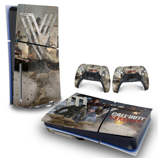 Skin Anti-Rage PS5 Slim Horizontal - Call of Duty Vanguard