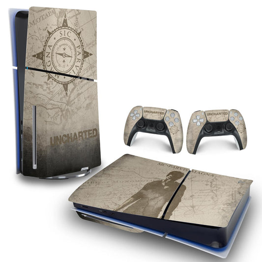 Skin Anti-Rage PS5 Slim Horizontal - Uncharted