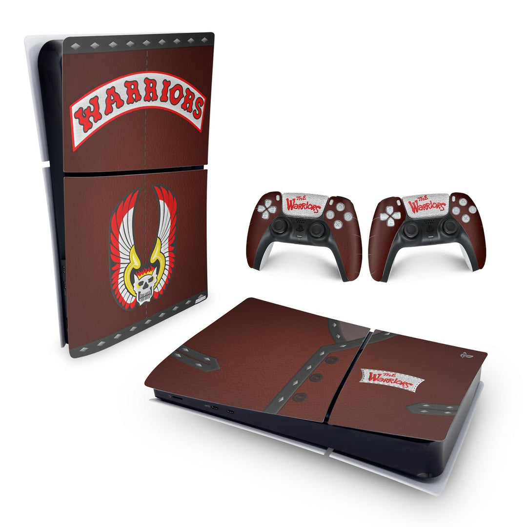 Skin Anti-Rage PS5 Slim Horizontal - The Warriors - Pop Arte Skins - foto 4