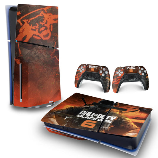 Skin Anti-Rage PS5 Slim Horizontal - Call of Duty Black Ops 6