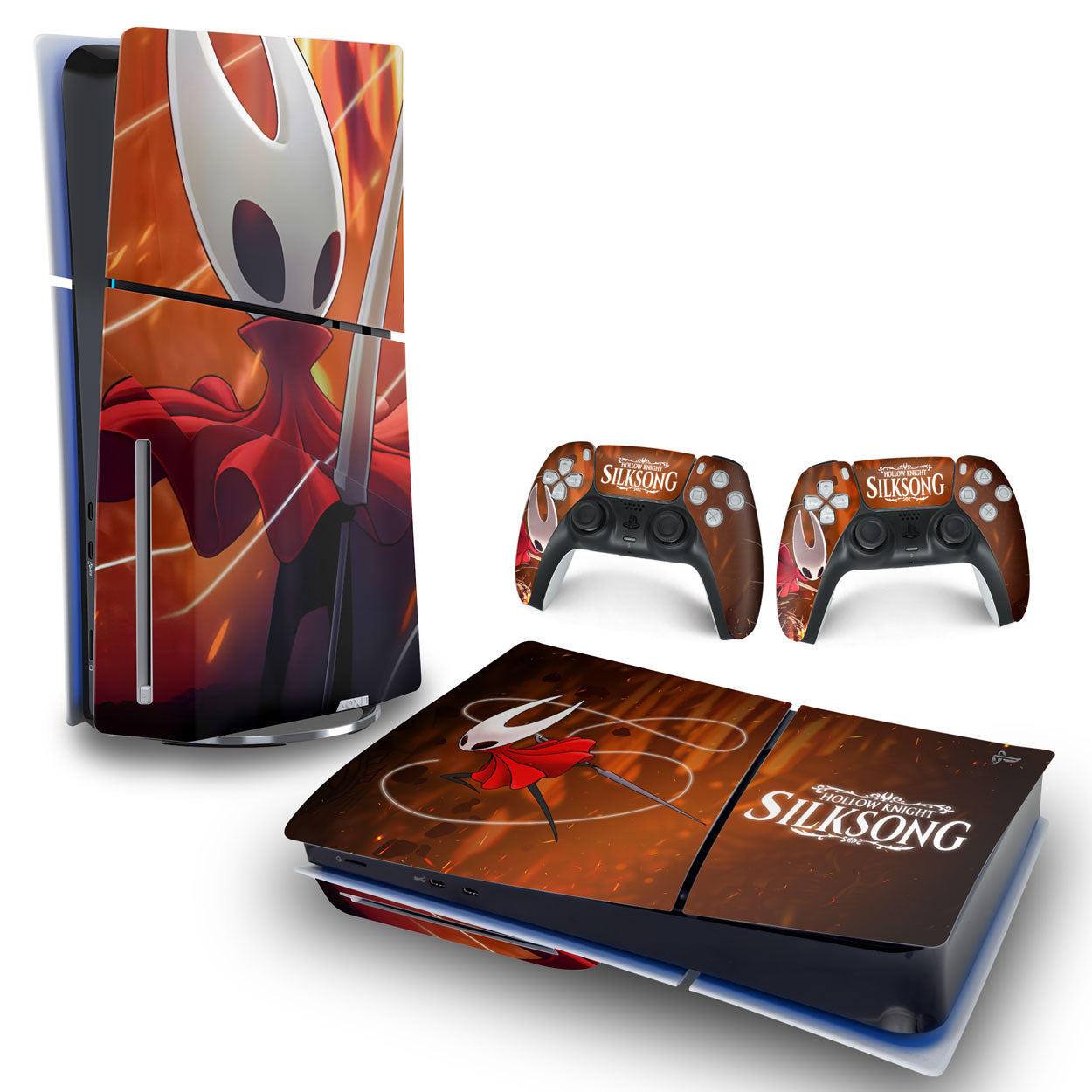 Skin Anti-Rage PS5 Slim Horizontal - Hollow Knight: Silksong
