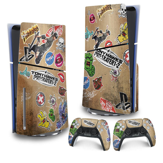 Skin Anti-Rage PS5 Slim Vertical - Tony Hawk's Pro Skater