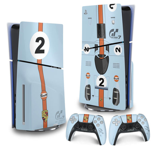 Skin Anti-Rage PS5 Slim Vertical - Gran Turismo 7