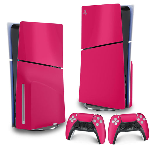 Skin Anti-Rage PS5 Slim Vertical - Rosa