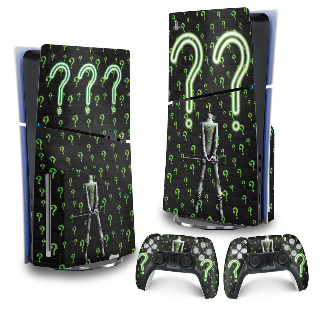 Skin Anti-Rage PS5 Slim Vertical - Charada - Pop Arte Skins