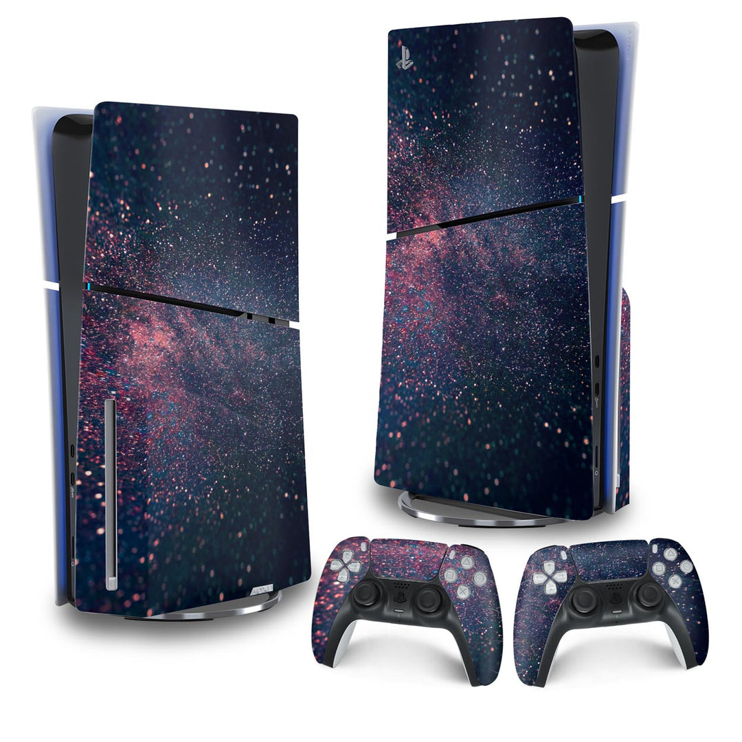 Skin Anti-Rage PS5 Slim Vertical - Abstrato #97 - Pop Arte Skins