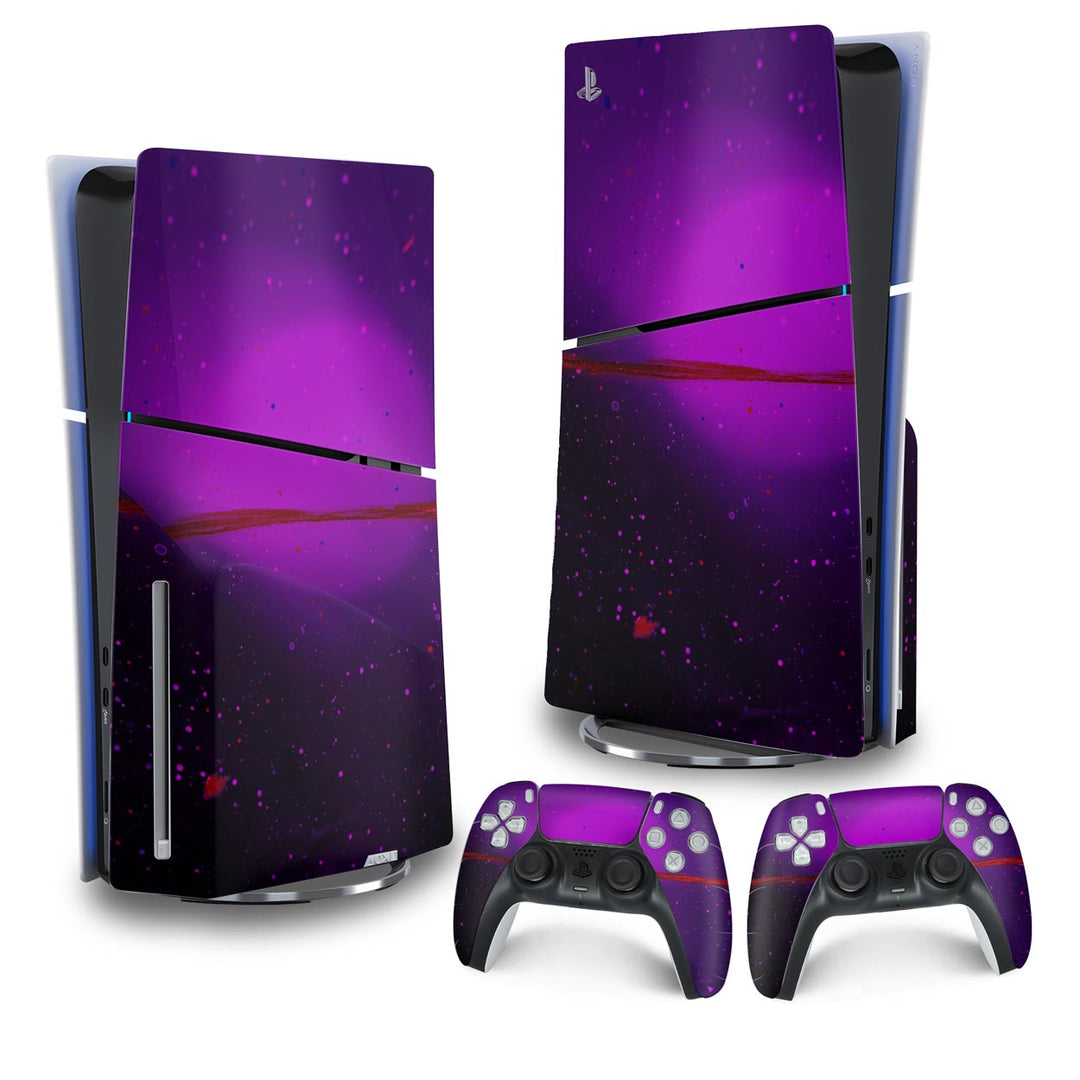 Skin Anti-Rage PS5 Slim Vertical - Abstrato #102 - Pop Arte Skins