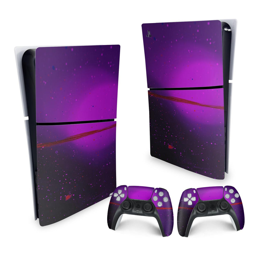 Skin Anti-Rage PS5 Slim Vertical - Abstrato #102 - Pop Arte Skins - foto 4