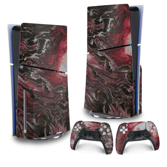 Skin Anti-Rage PS5 Slim Vertical - Abstrato #104