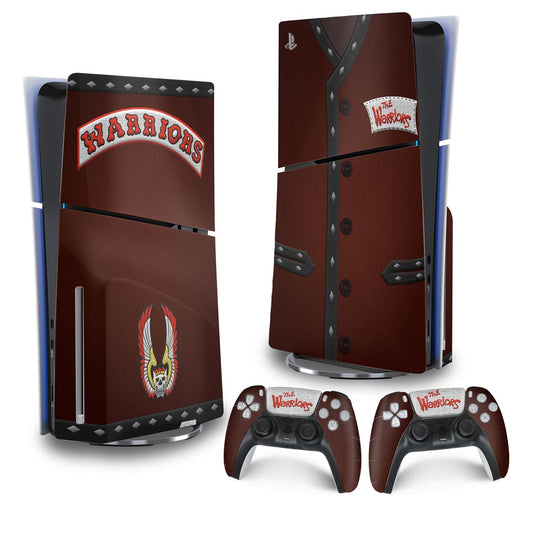 Skin Anti-Rage PS5 Slim Vertical - The Warriors