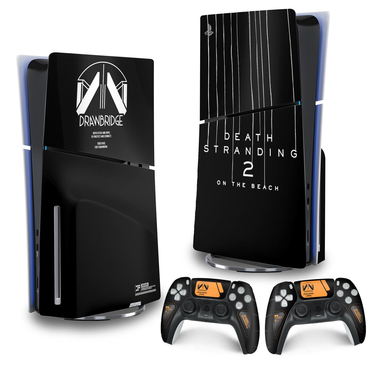 Skin Anti-Rage PS5 Slim Vertical - Death Stranding 2