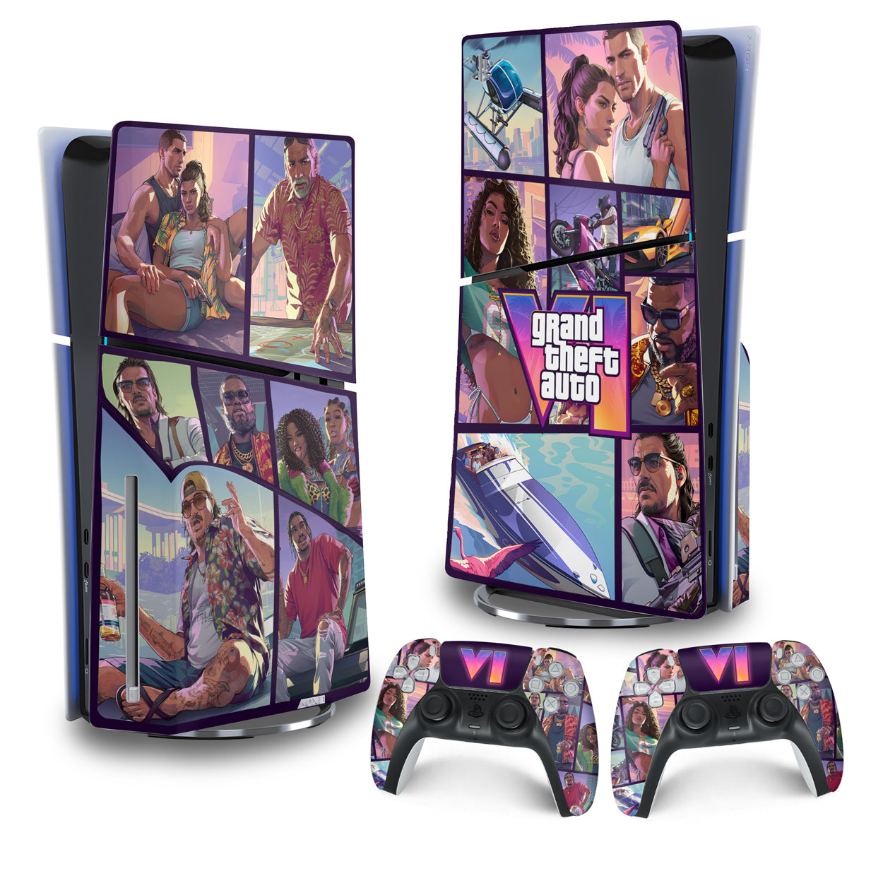 Skin Anti-Rage PS5 Slim Vertical - Modelo 205