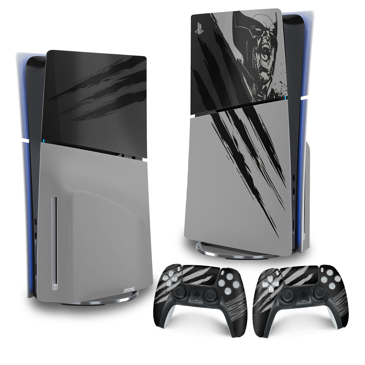 Skin Anti-Rage PS5 Slim Vertical - Modelo 208