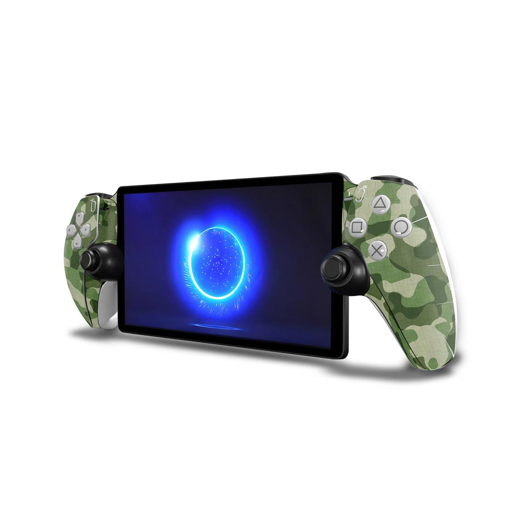 Skin Anti-Rage Playstation Portal PS - Camuflado Verde - Pop Arte Skins - foto 3