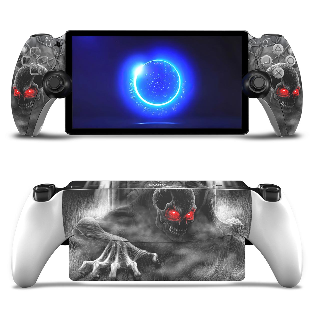 Skin Anti-Rage Playstation Portal PS - Caveira Skull