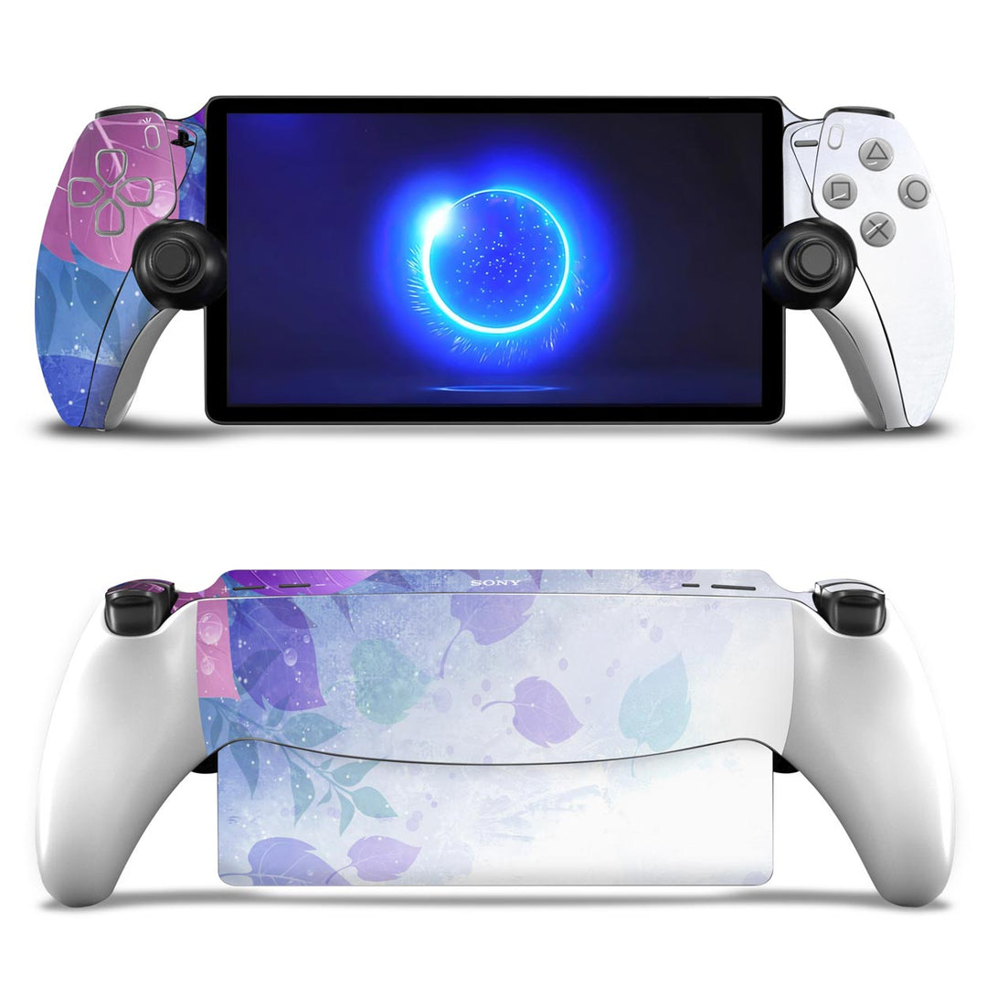 Skin Anti-Rage Playstation Portal PS - Folhas Lilás