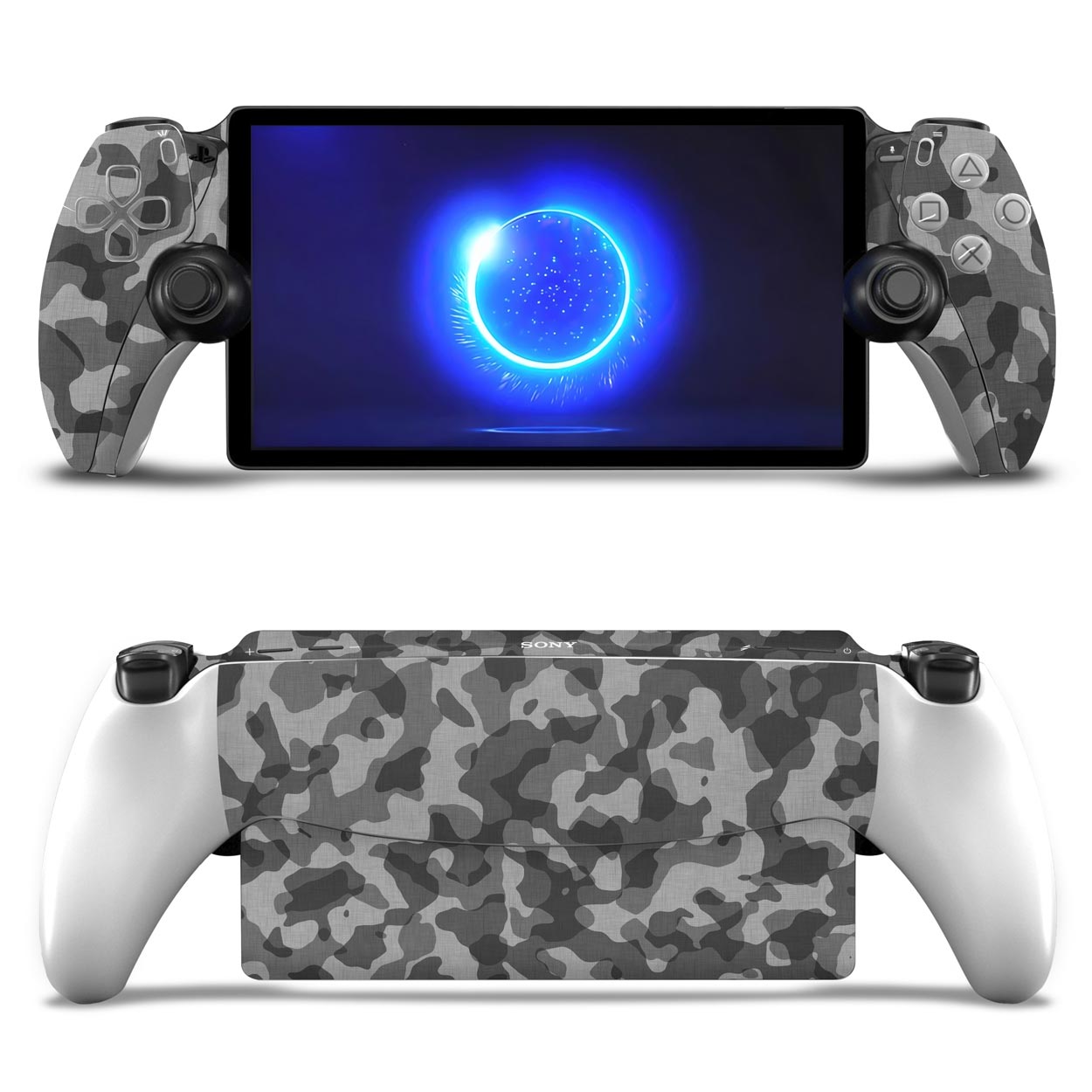 Skin Anti-Rage Playstation Portal PS - Camuflado Cinza