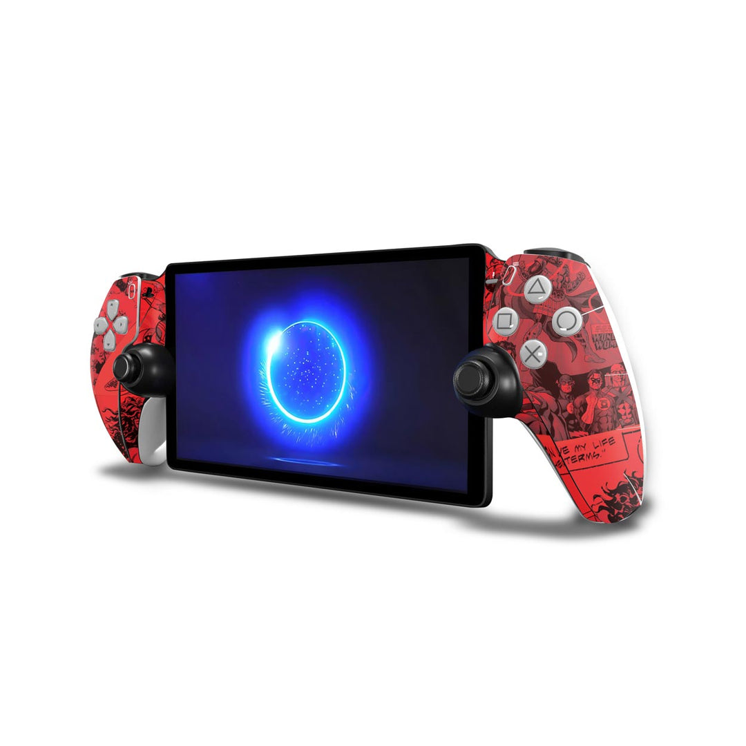 Skin Anti-Rage Playstation Portal PS - Mulher Maravilha Comics - Pop Arte Skins - foto 3