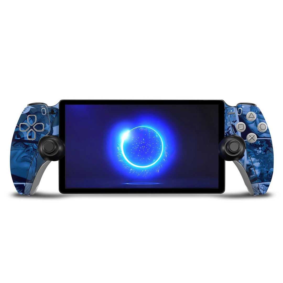 Skin Anti-Rage Playstation Portal PS - Capitão América Comics - Pop Arte Skins - foto 2