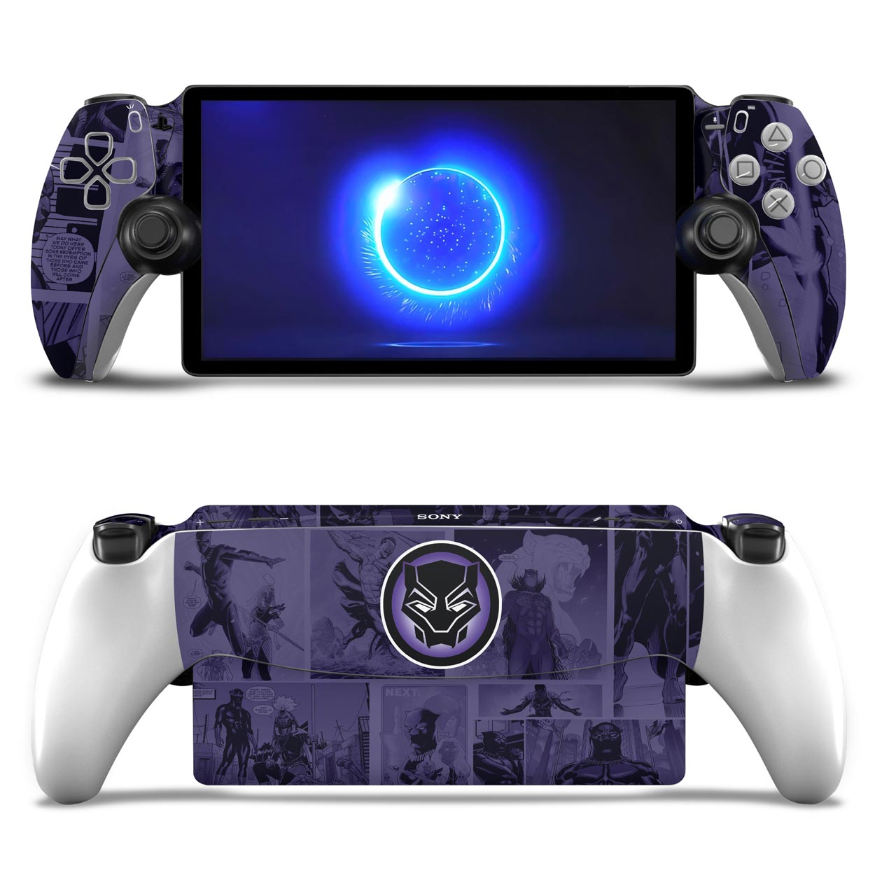 Skin Anti-Rage Playstation Portal PS - Pantera Negra Comics