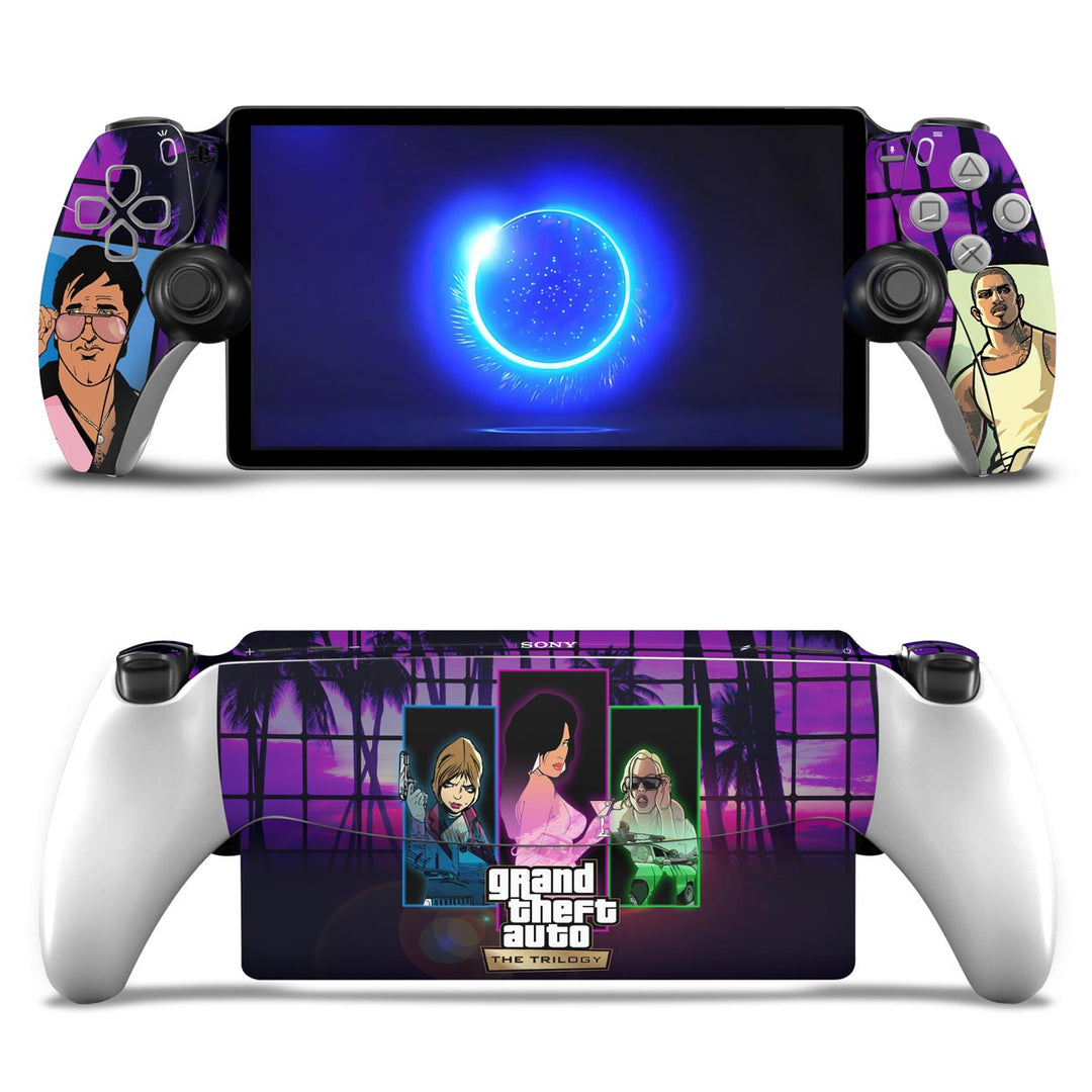 Skin Anti-Rage Playstation Portal PS - GTA The Trilogy