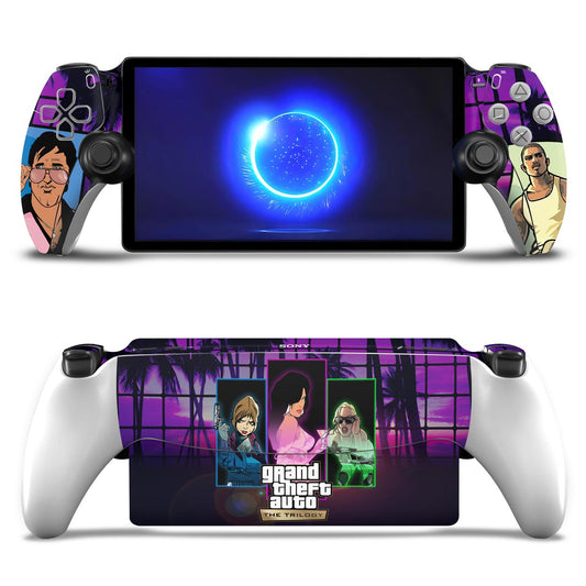 Skin Anti-Rage Playstation Portal PS - GTA The Trilogy