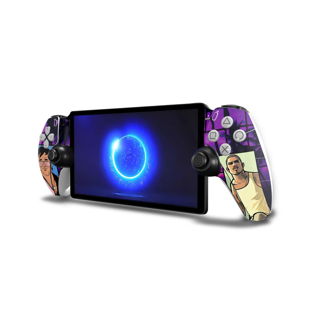 Skin Anti-Rage Playstation Portal PS - GTA The Trilogy - Pop Arte Skins - foto 3