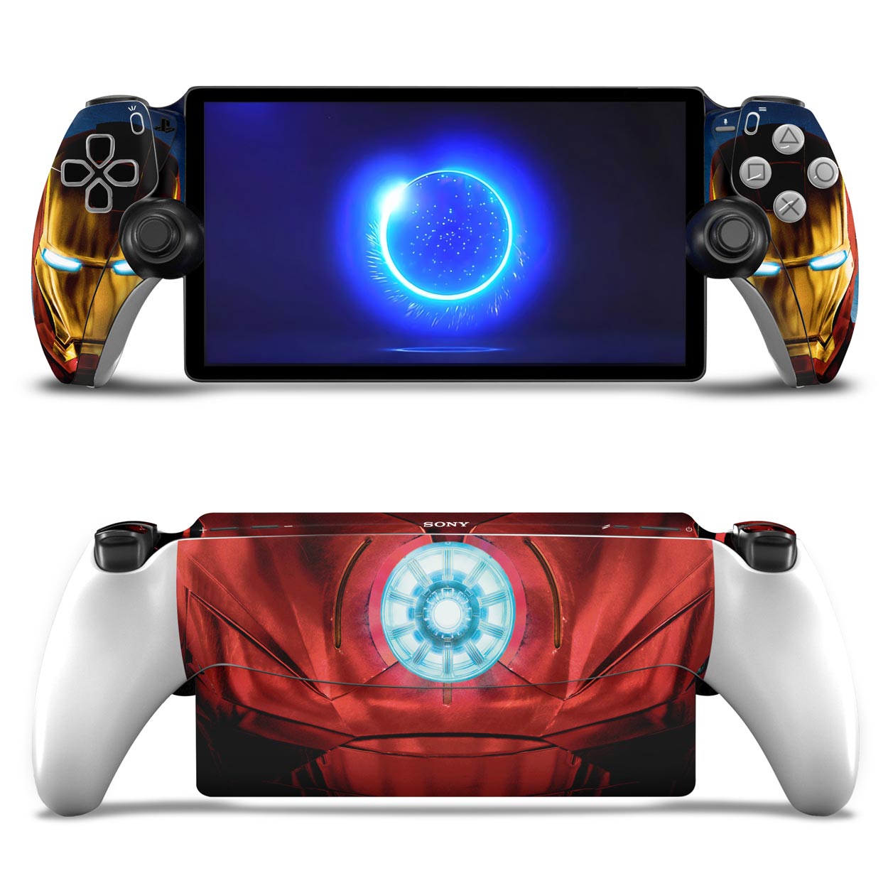 Skin Anti-Rage Playstation Portal PS - Iron Man Homem De Ferro