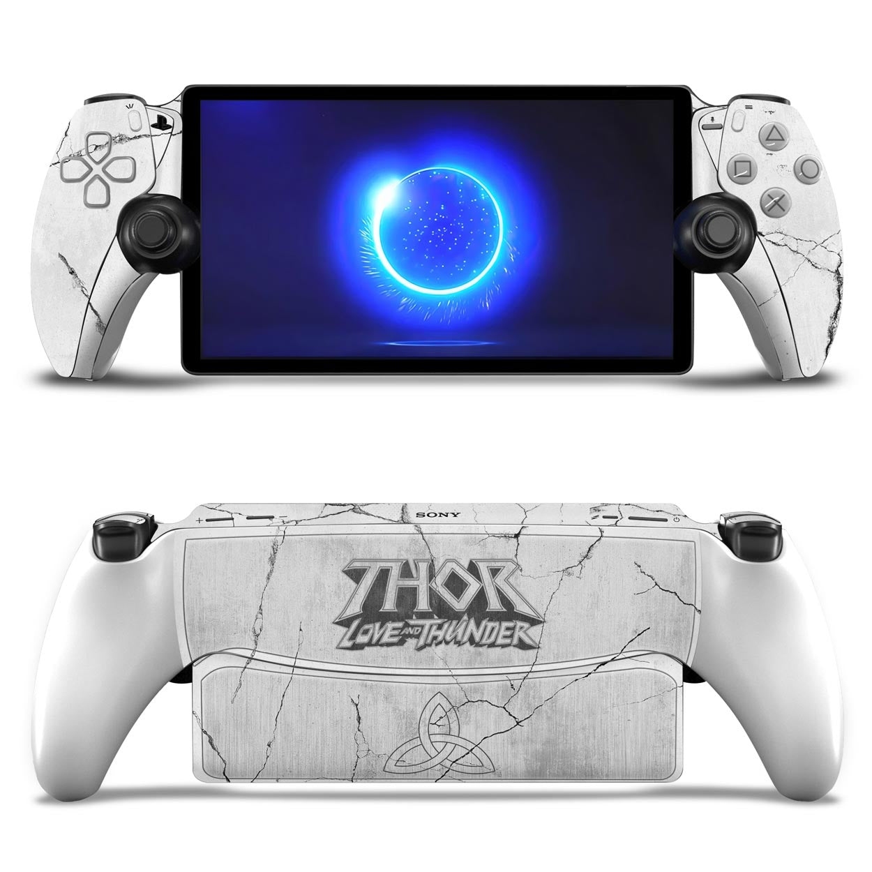Skin Anti-Rage Playstation Portal PS - Mjolnir Thor Amor e Trovão