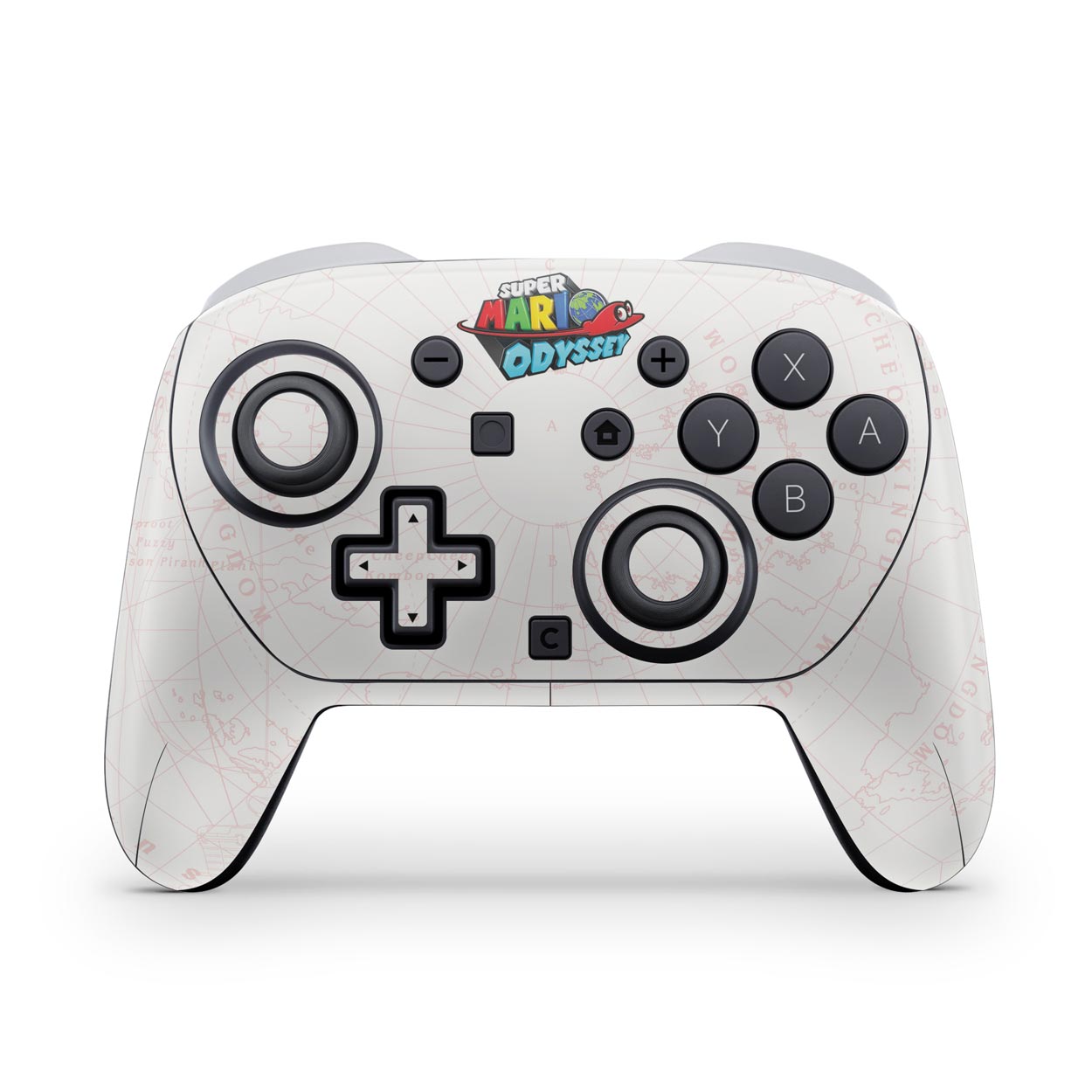 Skin Anti-Rage Nintendo Switch 2 Pro Controle - Super Mario Odyssey