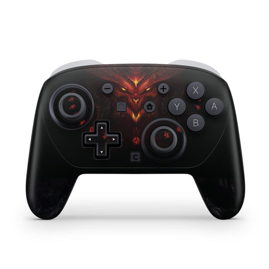 Skin Anti-Rage Nintendo Switch 2 Pro Controle - Diablo Iii
