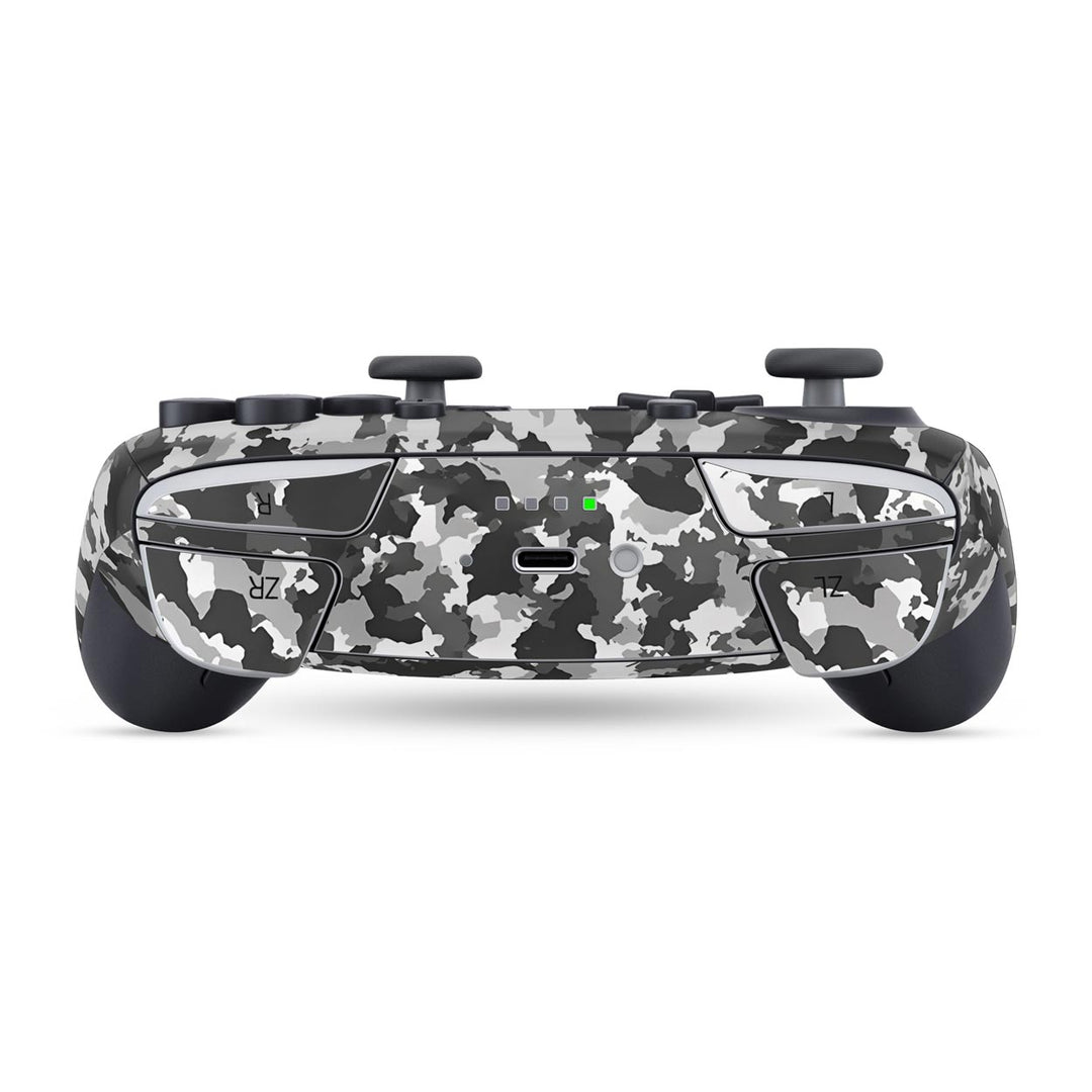 Skin Anti-Rage Nintendo Switch 2 Pro Controle - Camuflada Cinza - Pop Arte Skins - foto 4