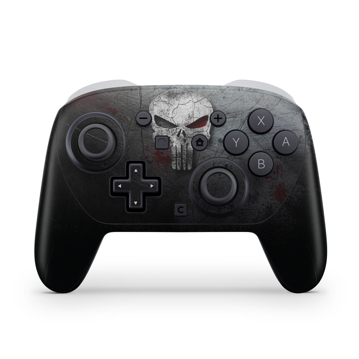 Skin Anti-Rage Nintendo Switch 2 Pro Controle - The Punisher Justiceiro