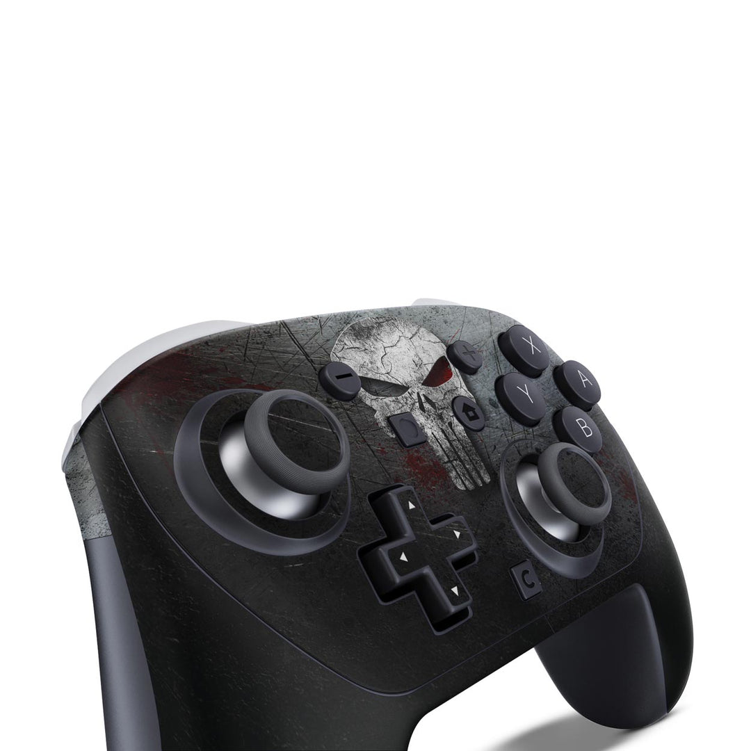Skin Anti-Rage Nintendo Switch 2 Pro Controle - The Punisher Justiceiro - Pop Arte Skins - foto 2