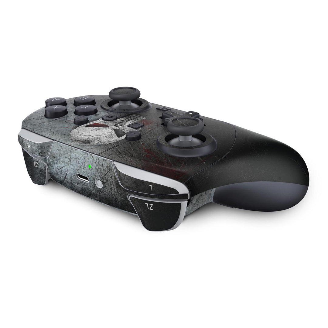 Skin Anti-Rage Nintendo Switch 2 Pro Controle - The Punisher Justiceiro - Pop Arte Skins - foto 3